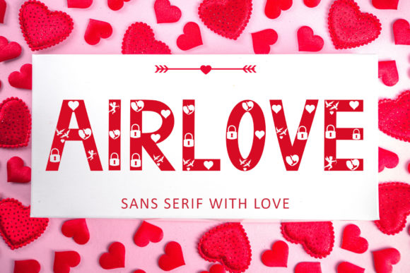 Airlove Typeface: The Romantic Decorative Font for Campaigns