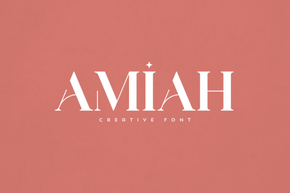 Amiah: The Elegant Serif Font for Polished Brand Identity