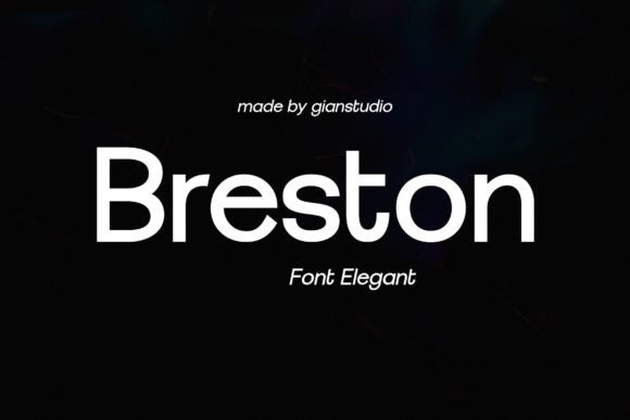 Breston: The Premium Sans Serif Font for Luxury Craft Products