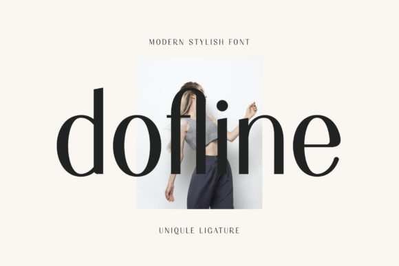 Dofline: The Elegant Sans Serif Typeface for Polished Brand Identity
