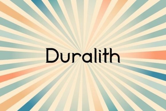 Duralith: A Designer’s Honest Review of This Free Display Typeface