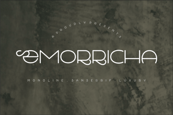 Emorricha: A Refined Sans Serif for Sophisticated Brand Identity