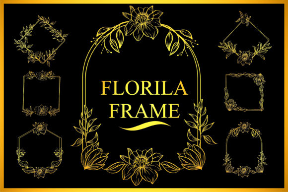 Florila Frame: A Designer’s Take on Elegant Dingbats for Branding