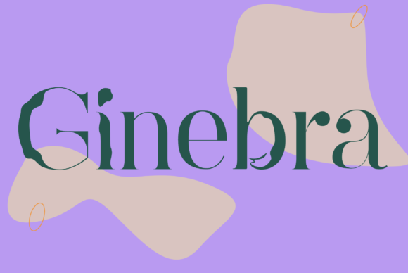 Ginebra: Elevating Digital Brand Identity with Elegant Serif Typography