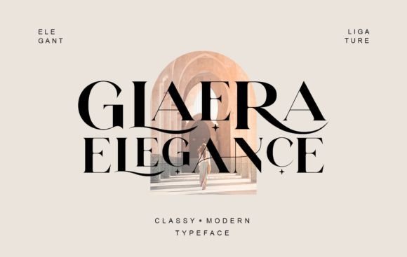 Glaera Elegance: A Serif Typeface for Editorial Excellence