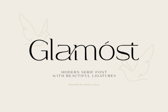 Glamost Typeface Review: Elevating Digital Brand Identity