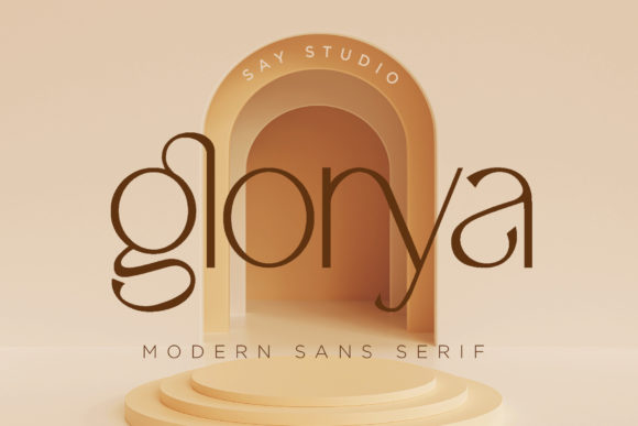 Glorya: The Sans Serif Typeface for Polished Digital Brands