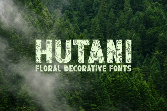 Hutani Review: A Decorative Typeface for Bold Branding