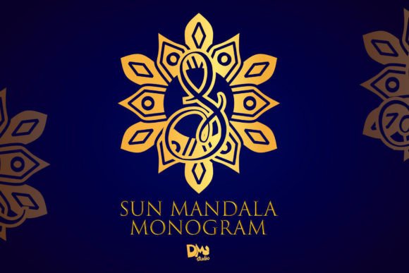 Integrating Sun Mandala Monogram for Elegant Web Design