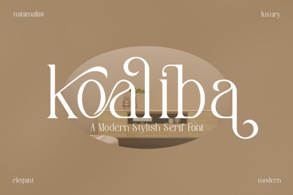 Koaliba: A Delicate Serif for Elegant Brand Identity