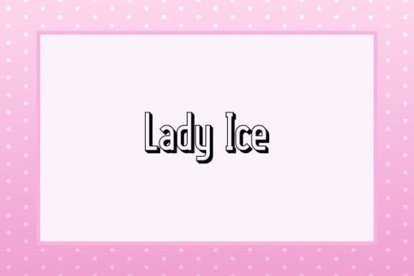 Lady Ice Typeface Review: A Cold, Elegant Display Font for Branding
