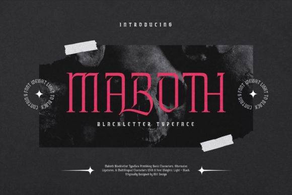 Maboth Review: A Designer’s Take on This Blackletter Typeface
