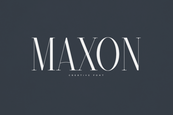 Maxon: The Premium Serif Typeface for Modern Campaigns