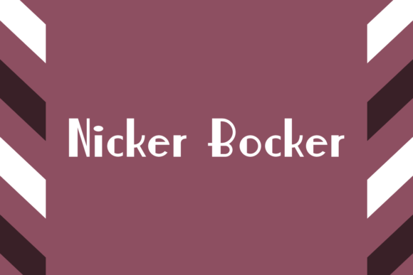 Nicker Bocker: The Elegant Sans Serif for Modern Web Design