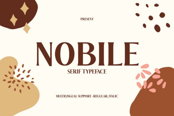 Nobile Typeface Review: Elevating Brand Campaigns with Classic Serif Elegance
