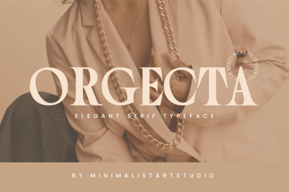 Orgecta: A Luxurious Serif Font for High-End Brand Identity