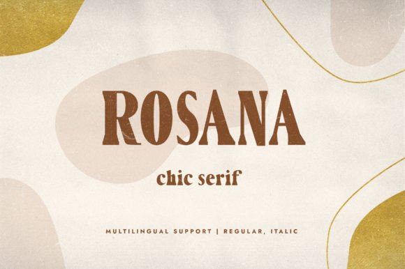 Rosana: The Serif Typeface That Elevates Editorial Design