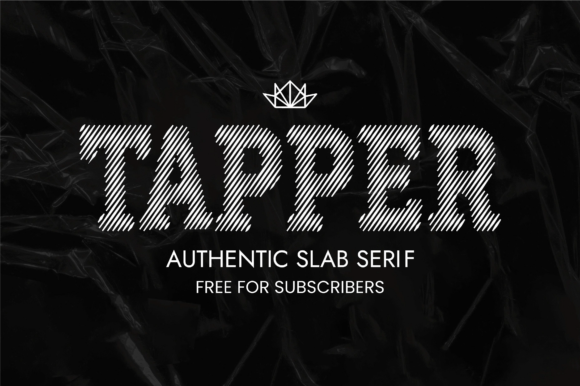 Tapper: A Premium Slab Serif Font for Luxurious Branding