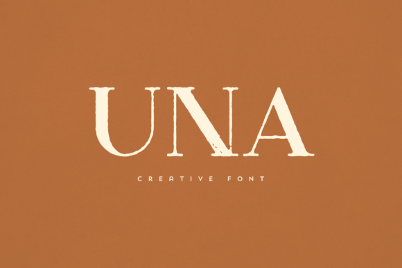 Una: The Elegant Serif Typeface for Handmade Branding