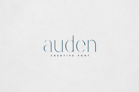 Why Auden Is the Perfect Serif for Modern Branding Projects