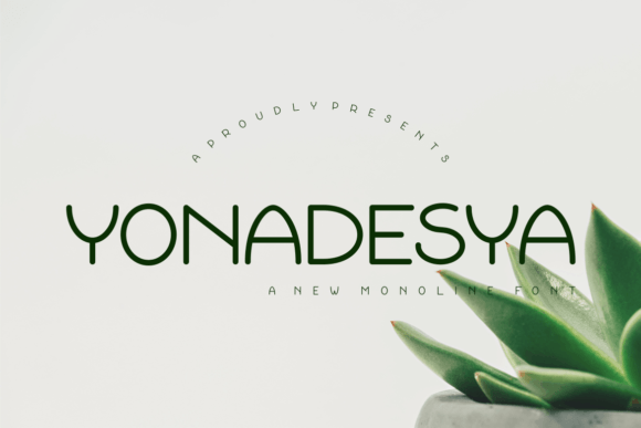 Yonadesya: A Natural Sans Serif Typeface for Modern Campaigns